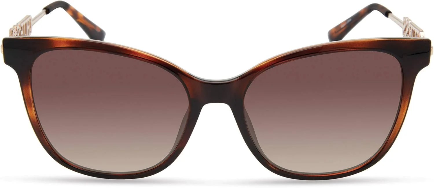 عینک آفتابی مربعی زنانه GUESS با لوگوی فلزی