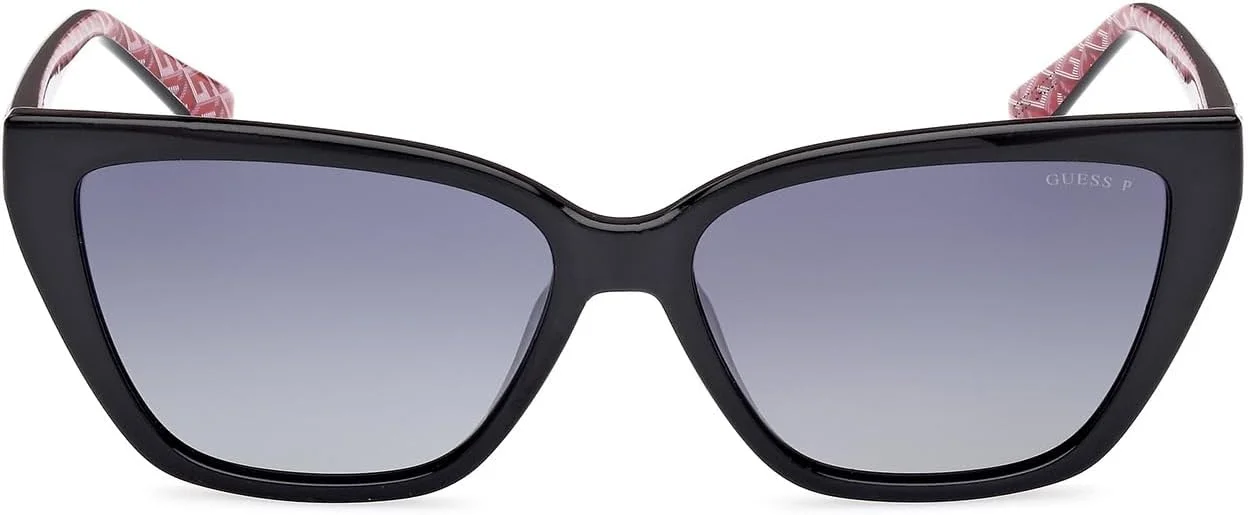 عینک آفتابی زنانه گس GU7919 01D مشکی براق 58/15/140