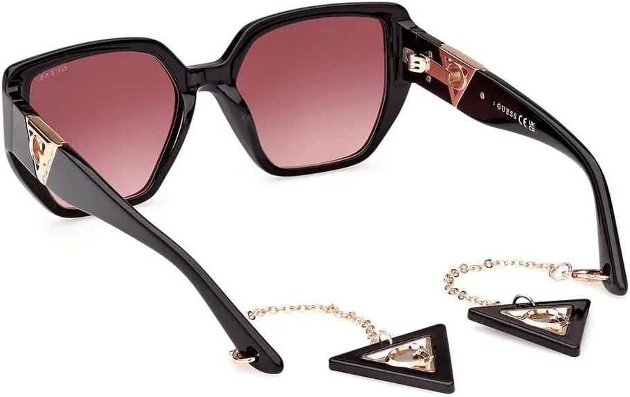 عینک آفتابی زنانه گس، مشکی، 55 میلی متر