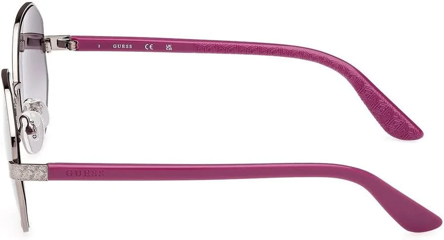 عینک آفتابی زنانه گس نقره ای - GU7880-H10B58، 58