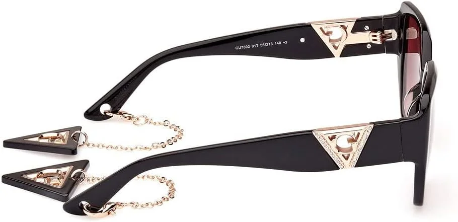 عینک آفتابی زنانه گس، مشکی، 55 میلی متر