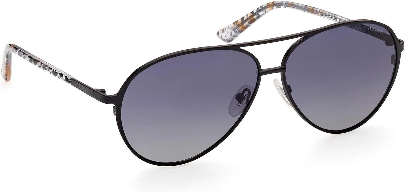 عینک آفتابی زنانه GUESS با محافظت UV، 60