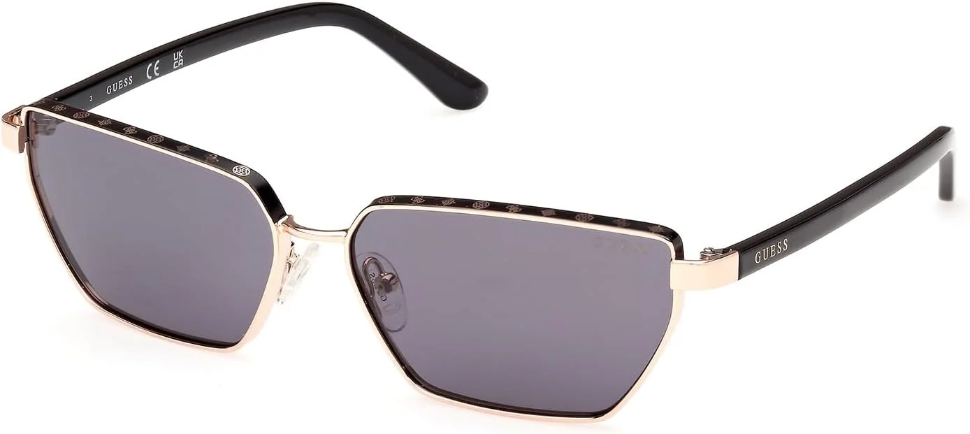 عینک آفتابی زنانه GUESS GU0010605A59 با محافظت UV عینک آفتابی زنانه GUESS GU0010605A59 با محافظت UV