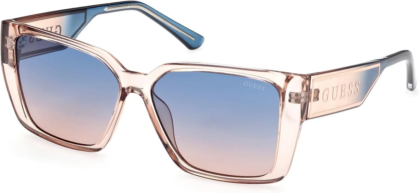 عینک آفتابی زنانه گس GU7818 57W بژ براق 56/13/140 عینک آفتابی زنانه گس GU7818 57W بژ براق 56/13/140