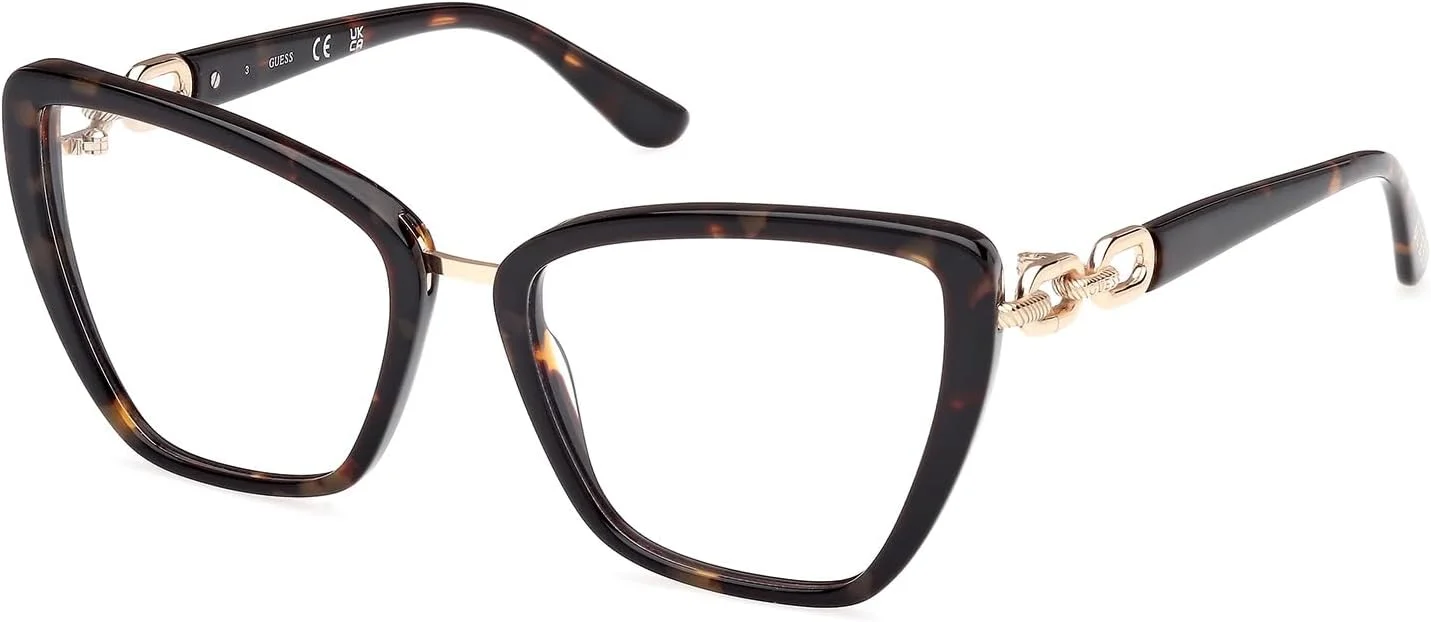 فریم عینک زنانه گس GU50180 052 هاوانای تیره 55/18/140