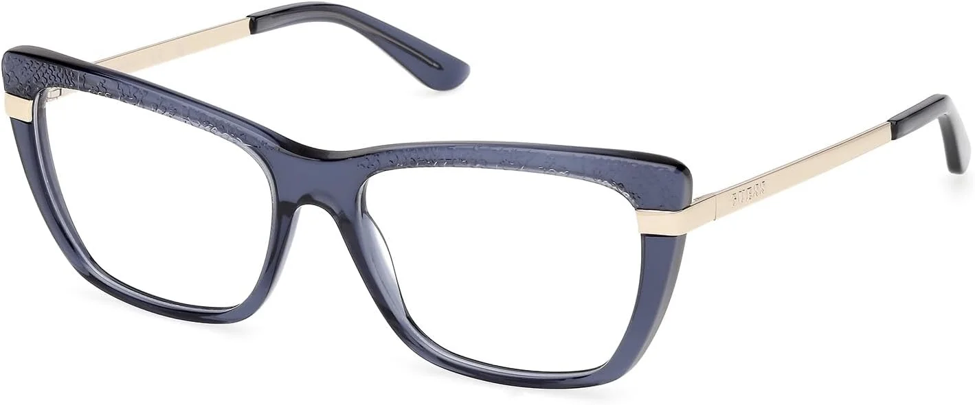 عینک زنانه گس GU50246 090 آبی براق 54/16/140