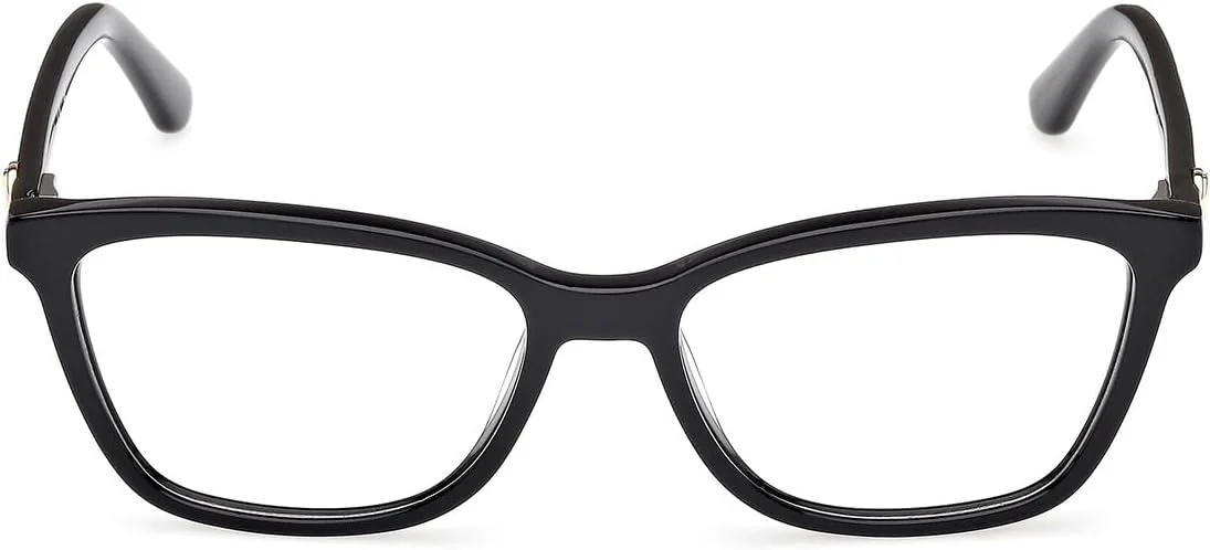 فریم عینک زنانه مشکی براق GUESS GU50310 001 سایز 52/15/140