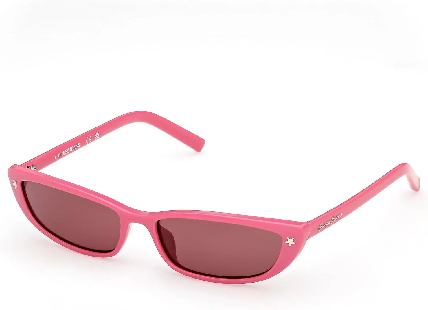 عینک آفتابی زنانه گس، صورتی براق/بورگوندی