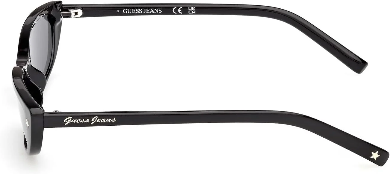 عینک آفتابی زنانه گس، مشکی براق/دودی