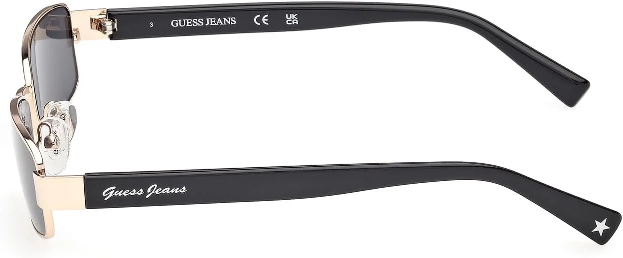 عینک آفتابی فلزی مربعی پلاریزه زنانه گس، طلایی، 53 میلی متر