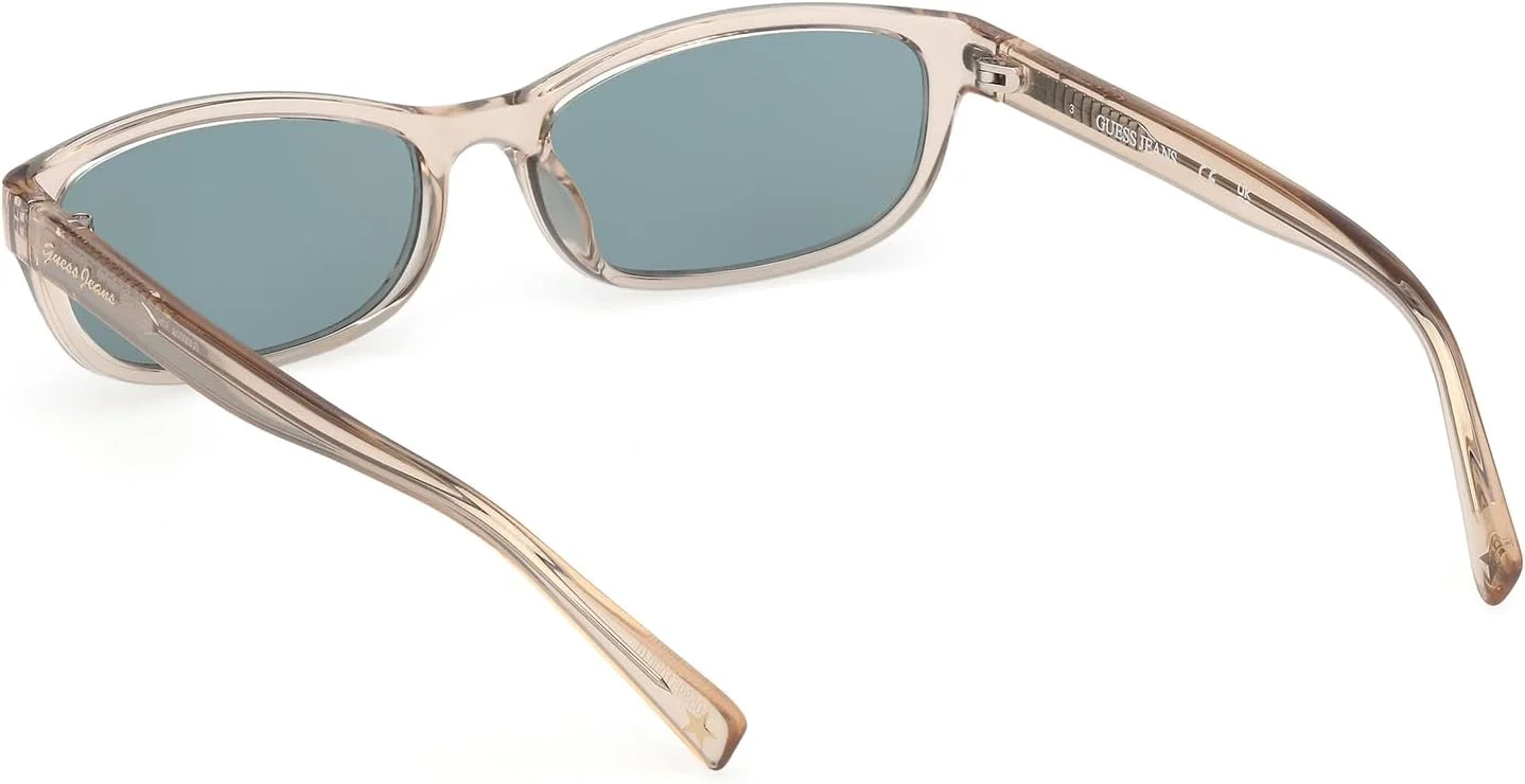 عینک آفتابی زنانه گس، مربعی پلاریزه، بژ براق، 55 میلی‌متر