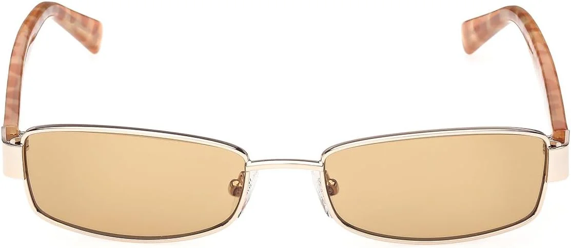 عینک آفتابی فلزی مربعی پلاریزه زنانه گس، طلایی، 53 میلی متر