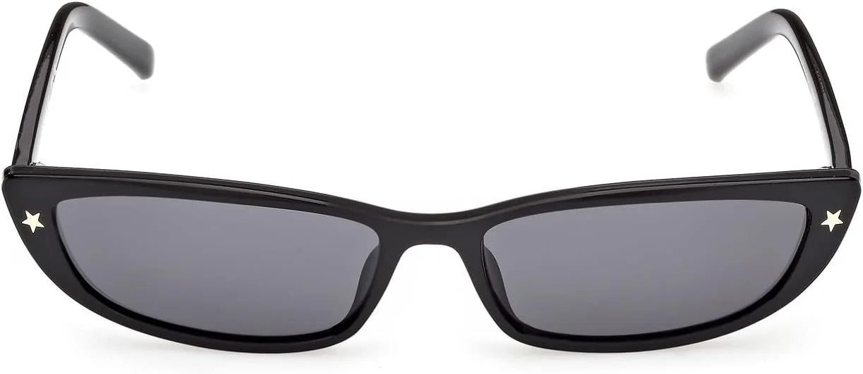 عینک آفتابی زنانه گس، مشکی براق/دودی