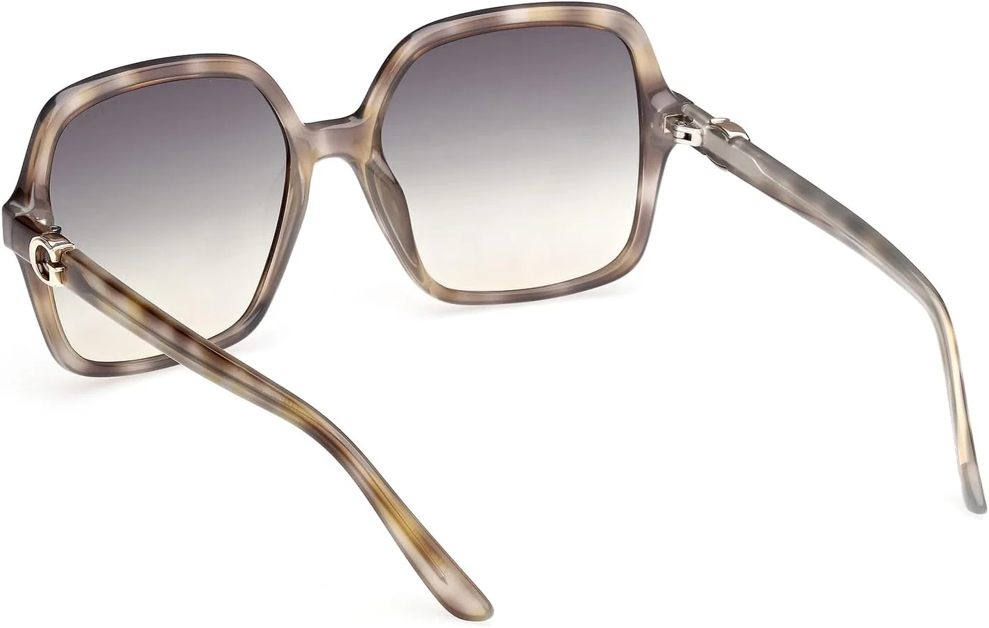 عینک آفتابی زنانه GUESS مدل NORMAL SQUARE با فریم کامل، سبز، سایز 57