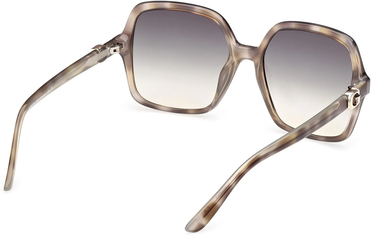 عینک آفتابی زنانه GUESS مدل NORMAL SQUARE با فریم کامل، سبز، سایز 57