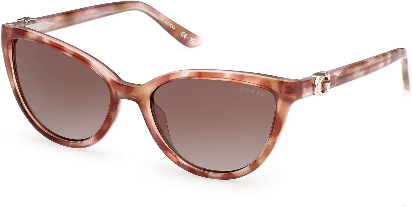 عینک آفتابی زنانه گس مدل NORMAL CAT با فریم کامل، قهوه ای، سایز 55