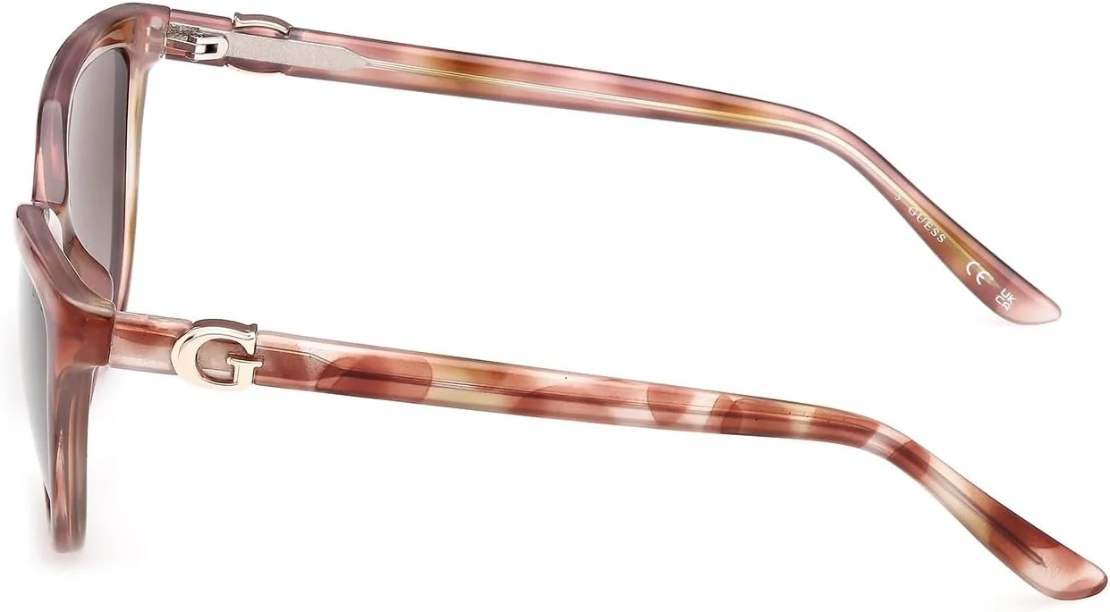 عینک آفتابی زنانه گس مدل NORMAL CAT با فریم کامل، قهوه ای، سایز 55