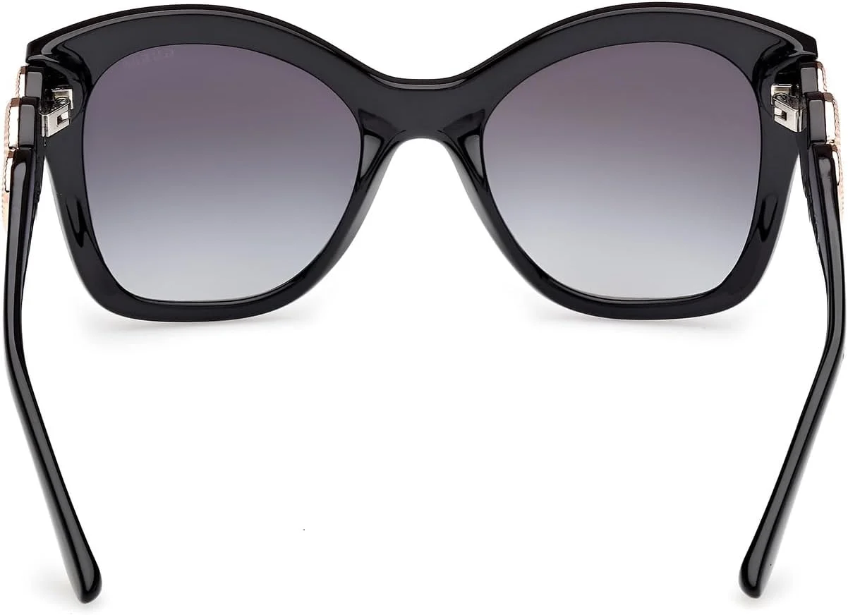 عینک آفتابی زنانه پروانه ای تمام فریم گس، مشکی، 55