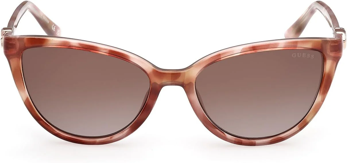 عینک آفتابی زنانه گس مدل NORMAL CAT با فریم کامل، قهوه ای، سایز 55