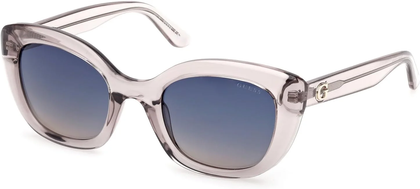 عینک آفتابی زنانه GUESS مدل NORMAL SQUARE با فریم کامل، خاکستری، سایز 51