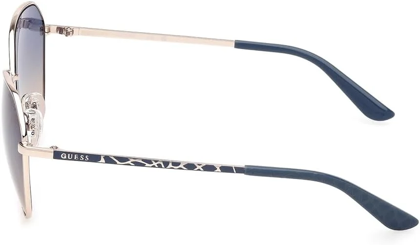 عینک آفتابی زنانه گس GU00148 32W طلایی کم رنگ براق 60/16/135