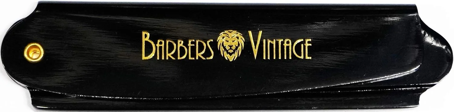 شانه تاشو آرایشگاهی وینتیج (مشکی). شانه جیبی تاشو لوکس دست ساز برای مردان. ایده آل برای آراستگی مو/سبیل/ریش.