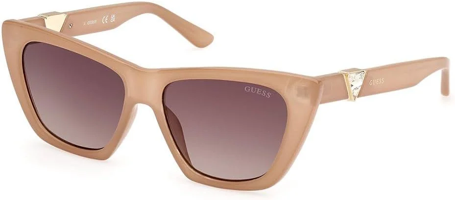 عینک آفتابی زنانه مستطیلی تمام فریم GUESS با محافظت UV مدل GU0013959F53