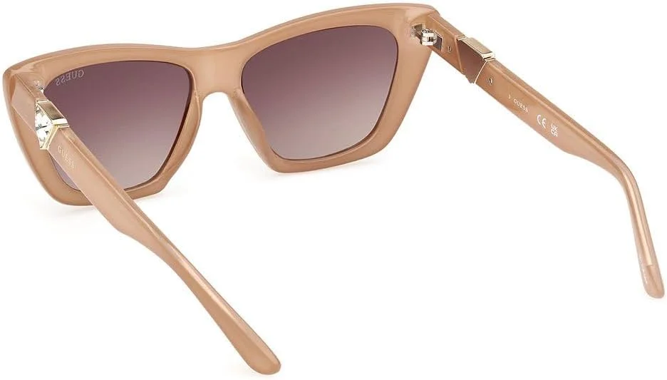 عینک آفتابی زنانه مستطیلی تمام فریم GUESS با محافظت UV مدل GU0013959F53