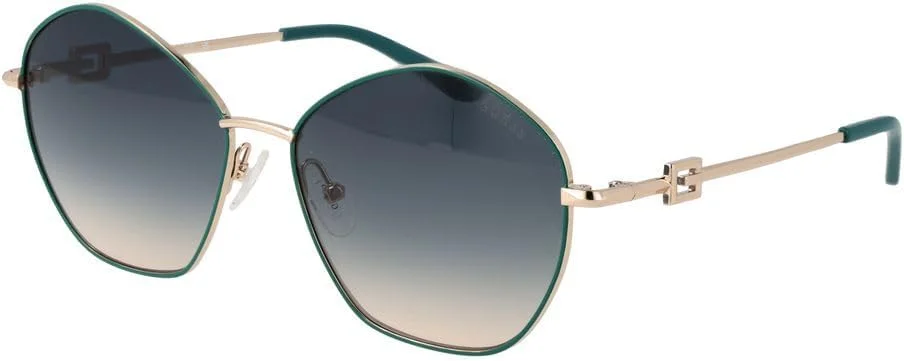 عینک آفتابی زنانه گس مدل GU790798W59، فریم کامل هندسی با محافظت UV