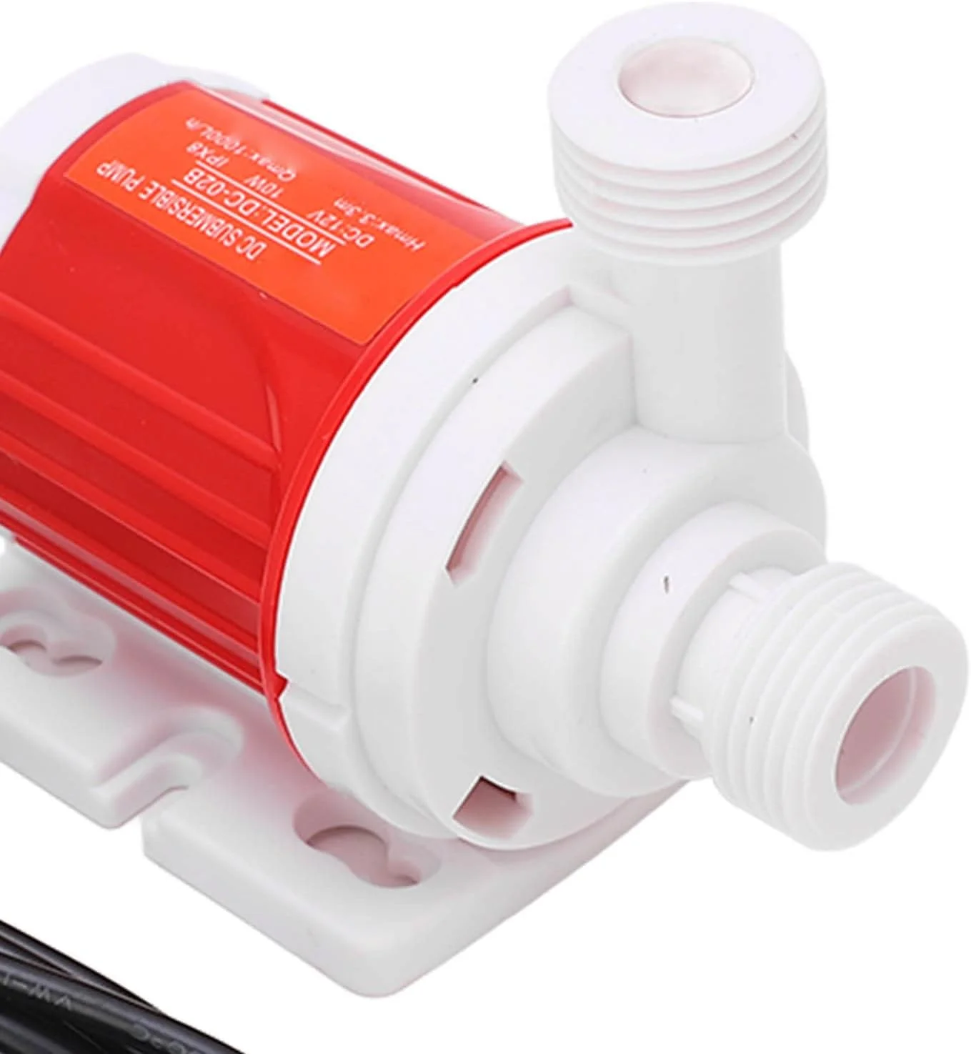 پمپ آب چرخشی بدون جاروبک، پمپ شناور بی صدا خانگی DC12V 10W با ارتفاع 3.3 متر با سیم مسی خالص IPX8 برای آکواریوم های ماهی، فواره ها، نصب آسان و عملکرد ایمن پمپ آب چرخشی بدون جاروبک، پمپ شناور بی صدا خانگی DC12V 10W با ارتفاع 3.3 متر با سیم مسی خالص IPX8 برای آکواریوم های ماهی، فواره ها، نصب آسان و عملکرد ایمن