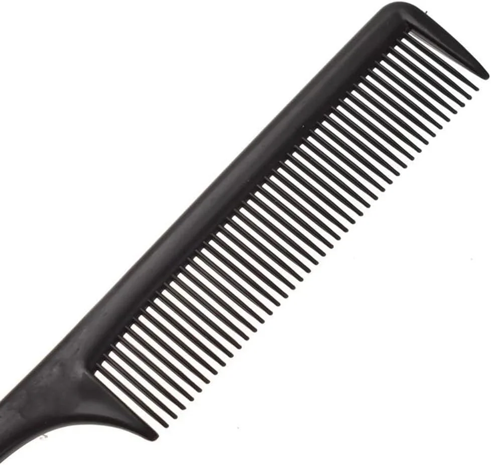 شانه دم موشی DPWOUM، شانه پوش دهی مقاوم در برابر حرارت با دم پلاستیکی، شانه حالت دهنده مو برای جدا کردن، پوش دادن و حالت دادن مو، ابزار و لوازم حالت دهی مو