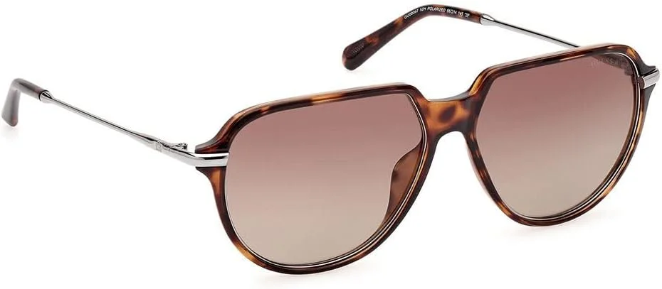 عینک آفتابی مردانه گس، قهوه ای - GU0006752H56