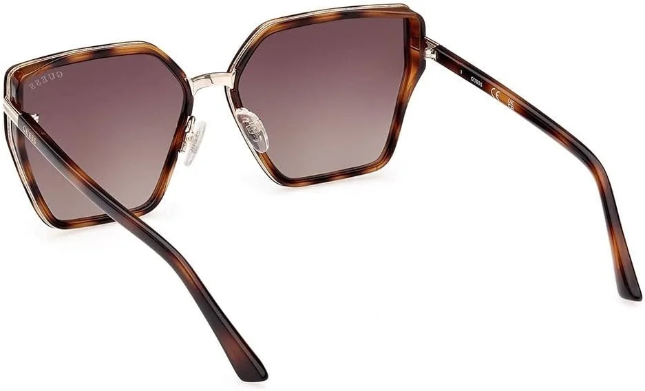 عینک آفتابی زنانه گس GU787153F59 با فریم پروانه ای و قاب کامل، عرض عدسی 59 میلی متر، بلوند هاوانا/قهوه ای گرادیان عینک آفتابی زنانه گس GU787153F59 با فریم پروانه ای و قاب کامل، عرض عدسی 59 میلی متر، بلوند هاوانا/قهوه ای گرادیان