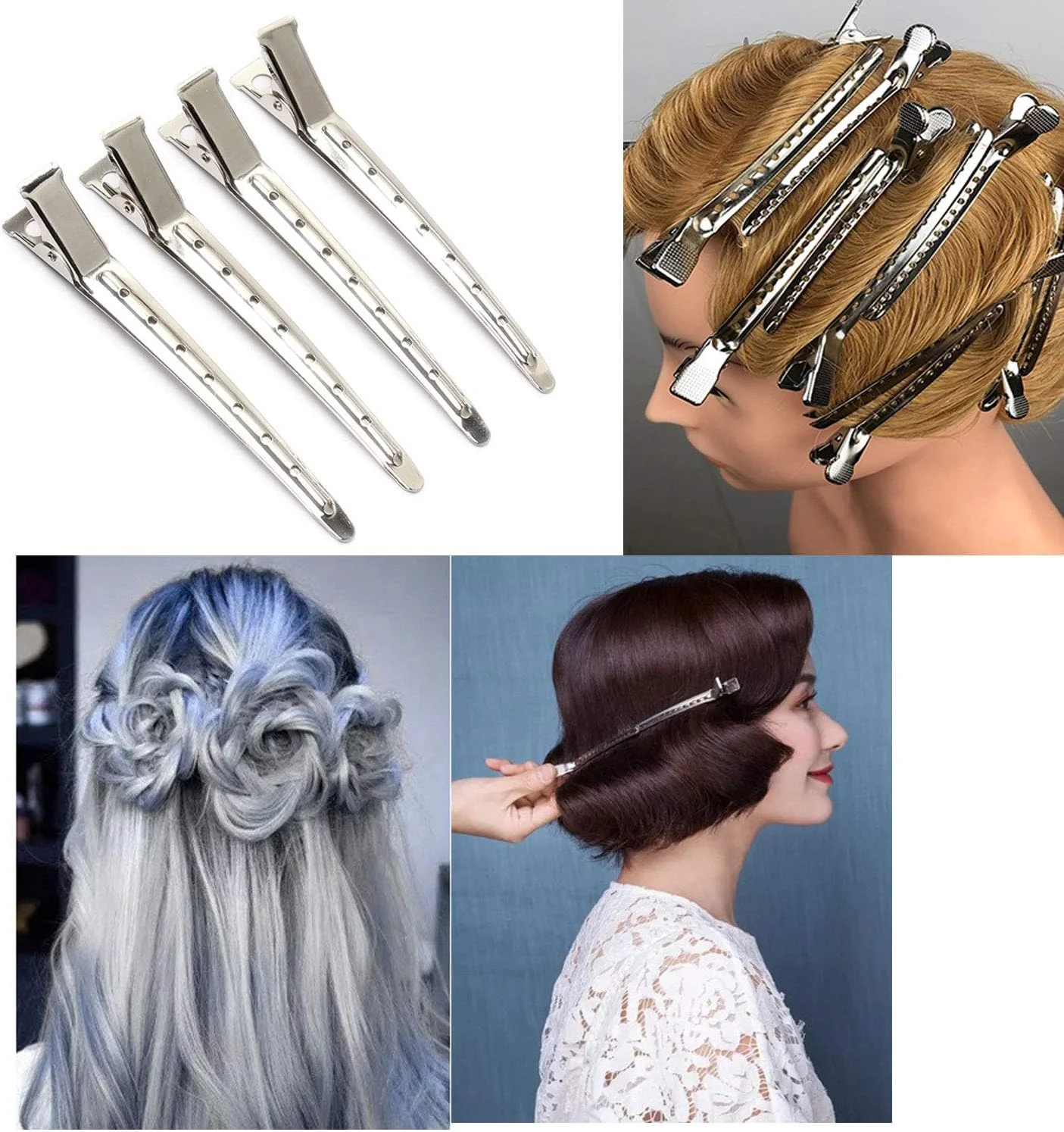 شانه دم موشی کربنی FRUTA، 3 عدد شانه جداکننده، شانه پوش دهنده مقاوم در برابر حرارت، شانه دم باریک فولادی و 6 عدد گیره فر کننده فلزی سوسماری، گیره نوک اردکی برای حالت دادن به مو در خانه و سالن، مشکی شانه دم موشی کربنی FRUTA، 3 عدد شانه جداکننده، شانه پوش دهنده مقاوم در برابر حرارت، شانه دم باریک فولادی و 6 عدد گیره فر کننده فلزی سوسماری، گیره نوک اردکی برای حالت دادن به مو در خانه و سالن، مشکی