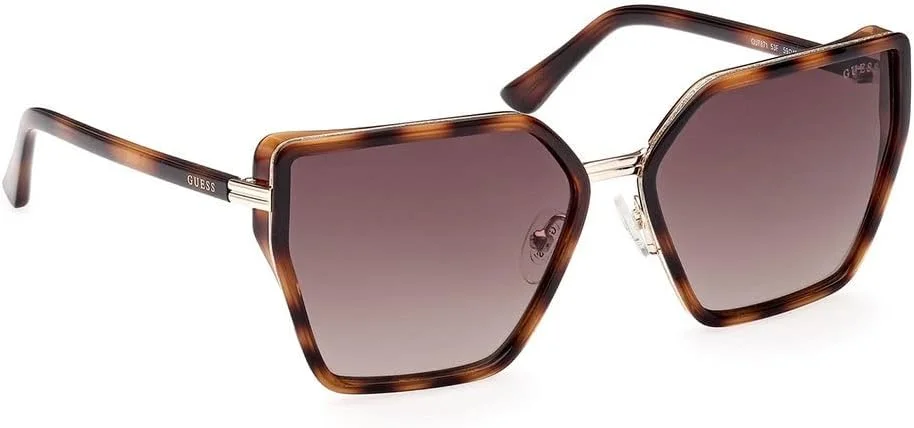 عینک آفتابی زنانه گس GU787153F59 با فریم پروانه ای و قاب کامل، عرض عدسی 59 میلی متر، بلوند هاوانا/قهوه ای گرادیان عینک آفتابی زنانه گس GU787153F59 با فریم پروانه ای و قاب کامل، عرض عدسی 59 میلی متر، بلوند هاوانا/قهوه ای گرادیان