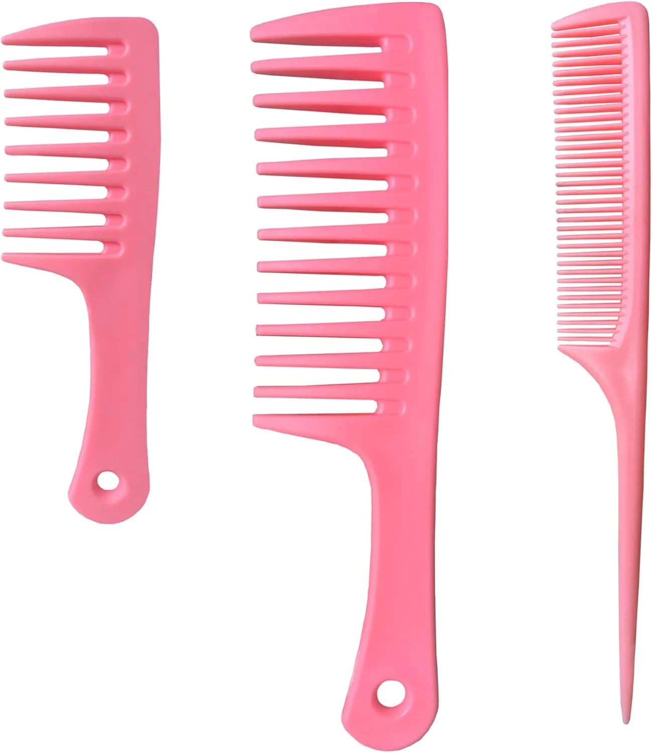 ست شانه مو، شانه دندانه پهن کوچک، شانه دندانه پهن بزرگ، شانه دم موشی، شانه حمام، شانه گره باز کن مو مناسب کیف مسافرتی، شانه دندانه ریز، ست شانه حالت دهنده مو مناسب زنان و مردان، لوازم جانبی ابزار مو (صورتی) ست شانه مو، شانه دندانه پهن کوچک، شانه دندانه پهن بزرگ، شانه دم موشی، شانه حمام، شانه گره باز کن مو مناسب کیف مسافرتی، شانه دندانه ریز، ست شانه حالت دهنده مو مناسب زنان و مردان، لوازم جانبی ابزار مو (صورتی)