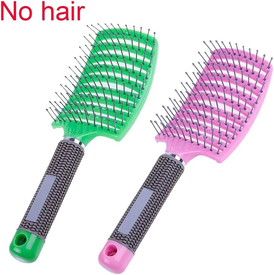 شانه مو، کیت آرایش ریش و سبیل برای مسافرت و مراقبت در منزل، شانه آرایش مو (رنگ: صورتی بدون مو)