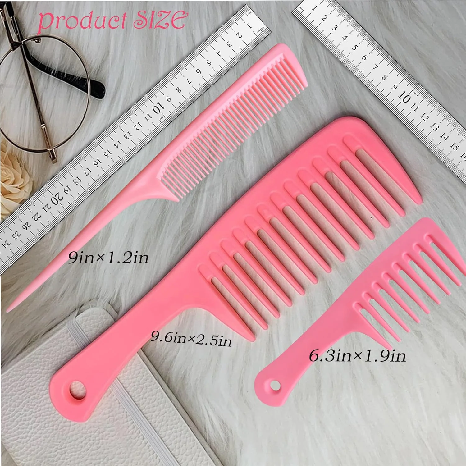 ست شانه مو، شانه دندانه پهن کوچک، شانه دندانه پهن بزرگ، شانه دم موشی، شانه حمام، شانه گره باز کن مو مناسب کیف مسافرتی، شانه دندانه ریز، ست شانه حالت دهنده مو مناسب زنان و مردان، لوازم جانبی ابزار مو (صورتی) ست شانه مو، شانه دندانه پهن کوچک، شانه دندانه پهن بزرگ، شانه دم موشی، شانه حمام، شانه گره باز کن مو مناسب کیف مسافرتی، شانه دندانه ریز، ست شانه حالت دهنده مو مناسب زنان و مردان، لوازم جانبی ابزار مو (صورتی)