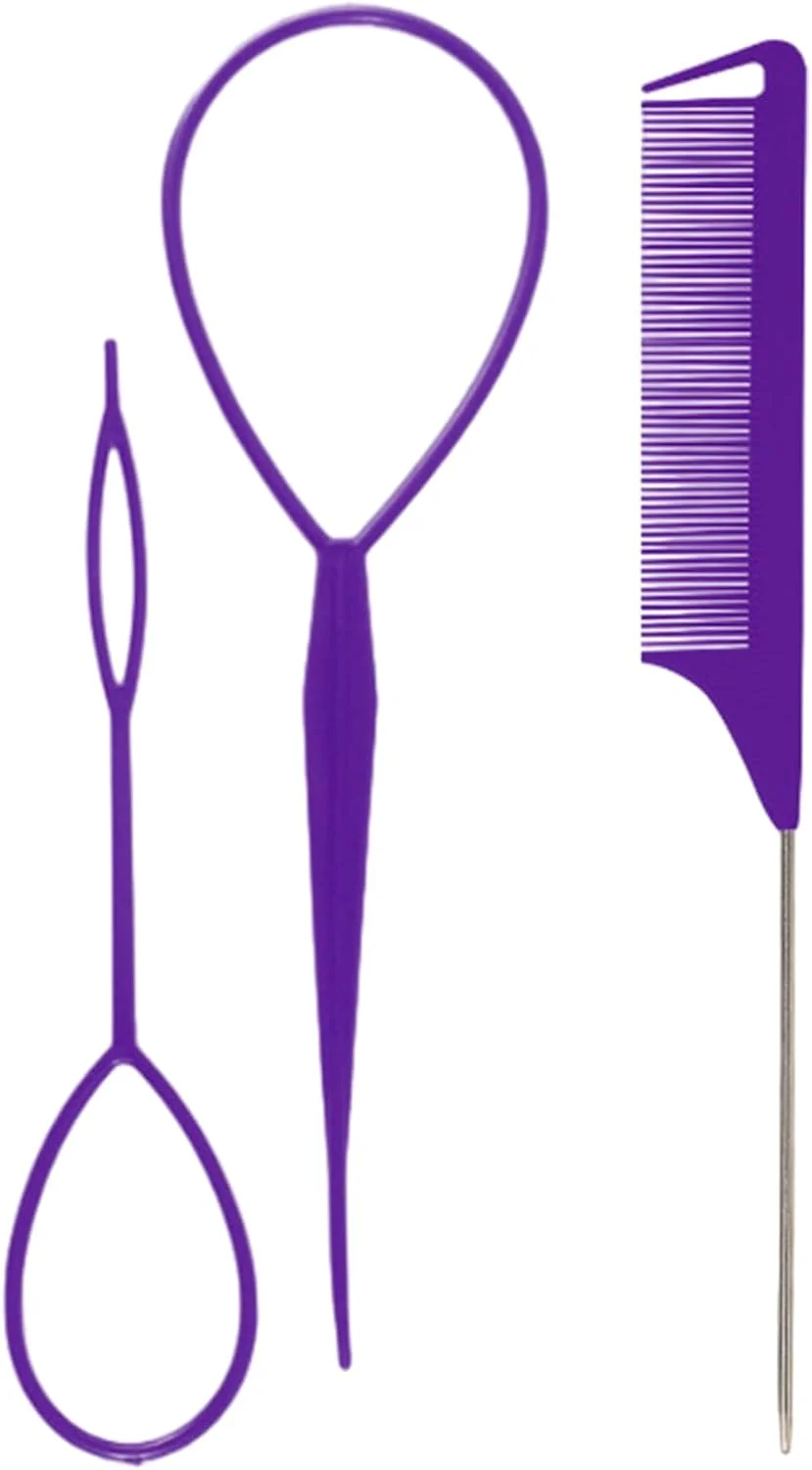 ابزار دم مویی، شانه دم موشی، ست ابزار حلقه مو، شانه های دم موشی، ابزار مو برای مو ابزار دم مویی، شانه دم موشی، ست ابزار حلقه مو، شانه های دم موشی، ابزار مو برای مو