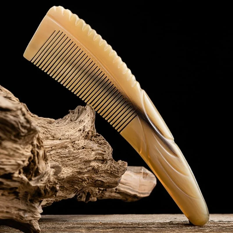 شانه مو Healvian Horns، شانه شاخ، شانه شاخ گاو برای زنان، شانه شاخ گاو برای مردان شانه مو Healvian Horns، شانه شاخ، شانه شاخ گاو برای زنان، شانه شاخ گاو برای مردان