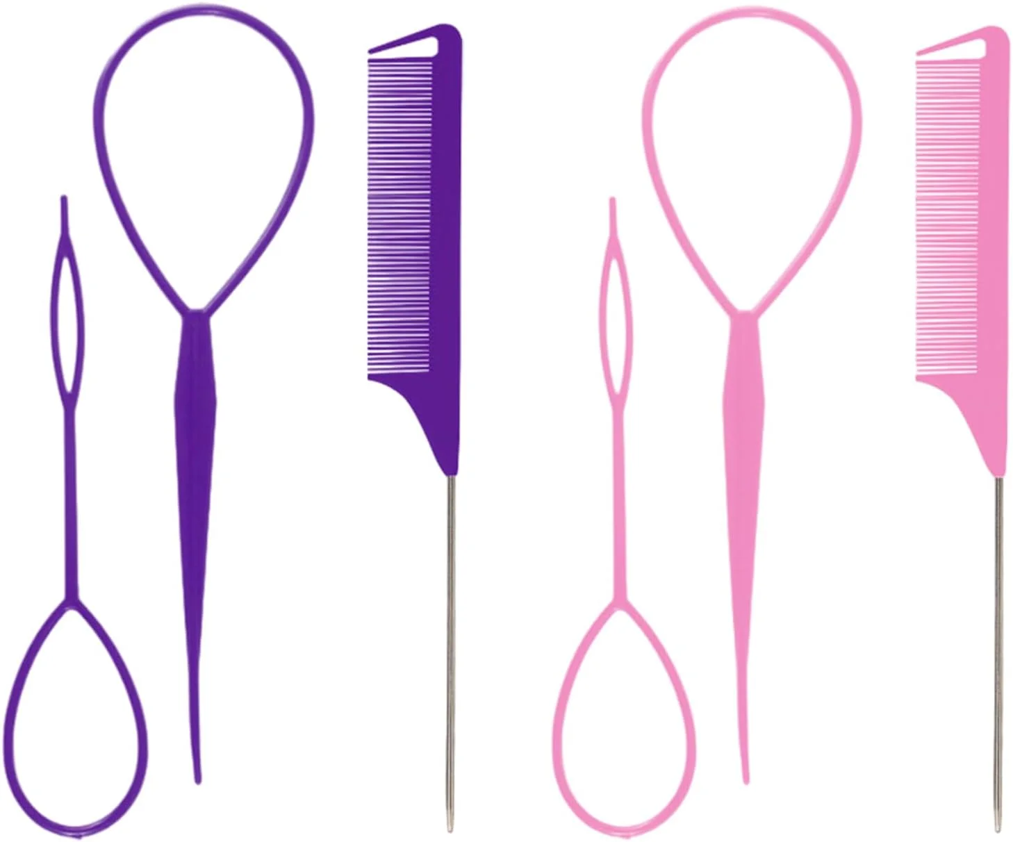 ابزار دم مویی، شانه دم موشی، ست ابزار حلقه مو، شانه های دم موشی، ابزار مو برای مو ابزار دم مویی، شانه دم موشی، ست ابزار حلقه مو، شانه های دم موشی، ابزار مو برای مو