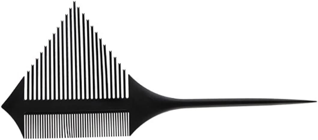 شانه هایلایت مو، شانه دم موشی، شانه دم دار دو طرفه، شانه رنگ مو، شانه آرایشگری، ابزار سالن آرایشگاه برای رنگ کردن مو، تقسیم کردن و پوش دادن مو شانه هایلایت مو، شانه دم موشی، شانه دم دار دو طرفه، شانه رنگ مو، شانه آرایشگری، ابزار سالن آرایشگاه برای رنگ کردن مو، تقسیم کردن و پوش دادن مو