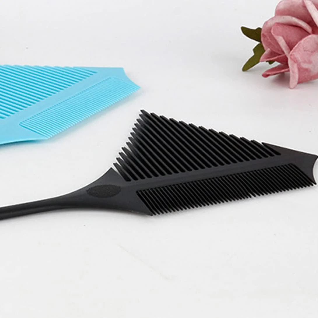 شانه هایلایت مو، شانه دم موشی، شانه دم دار دو طرفه، شانه رنگ مو، شانه آرایشگری، ابزار سالن آرایشگاه برای رنگ کردن مو، تقسیم کردن و پوش دادن مو