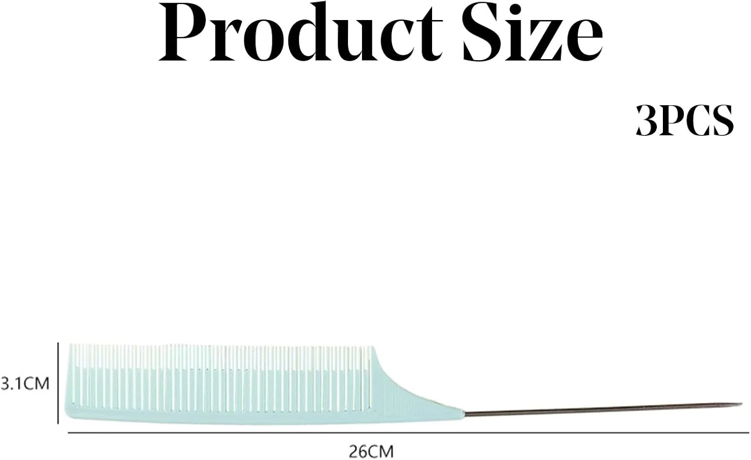 ست شانه هایلایت – شانه مو دم باریک با دم فلزی، شانه آرایشگری برای رنگ مو، شانه مو، شانه فلزی برای مو، شانه هایلایت، شانه دم سوزنی – بسته 3 عددی پاستلی ست شانه هایلایت – شانه مو دم باریک با دم فلزی، شانه آرایشگری برای رنگ مو، شانه مو، شانه فلزی برای مو، شانه هایلایت، شانه دم سوزنی – بسته 3 عددی پاستلی