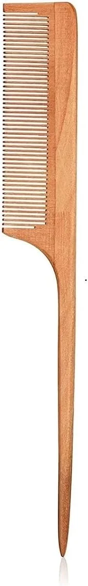 شانه دم موشی چوبی INSIME برای حالت دادن به موهای زنانه | شانه حرفه ای دم موشی برای حالت دادن به مو برای زنان و مردان (بسته 1 عددی) شانه دم موشی چوبی INSIME برای حالت دادن به موهای زنانه | شانه حرفه ای دم موشی برای حالت دادن به مو برای زنان و مردان (بسته 1 عددی)