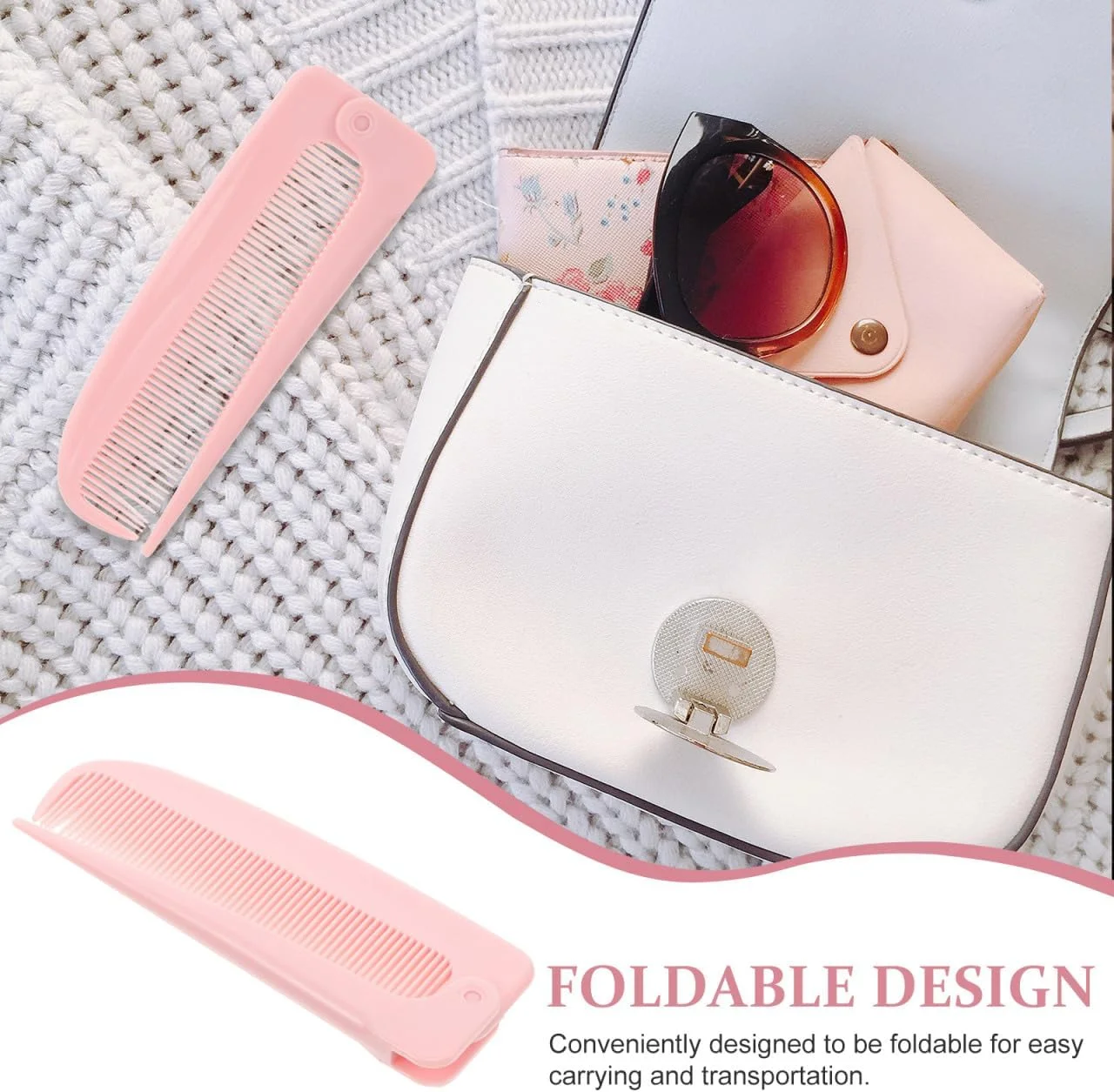 شانه تاشو آیپتبوم، شانه بافت مو، شانه کوچک، شانه باز کننده گره مو، برس دم موشی لبه مو، شانه جیبی، شانه بافت برای جدا کردن مو، شانه تاشو، شانه دم دار، ست صورتی پلاستیکی مو شانه تاشو آیپتبوم، شانه بافت مو، شانه کوچک، شانه باز کننده گره مو، برس دم موشی لبه مو، شانه جیبی، شانه بافت برای جدا کردن مو، شانه تاشو، شانه دم دار، ست صورتی پلاستیکی مو