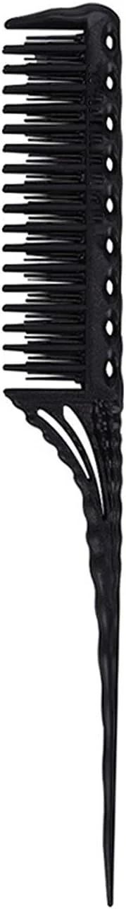 شانه پوش دهنده سه ردیفه Joleritc، برس باز کننده گره مو، شانه دم موشی، مناسب برای حجم دادن و شینیون مو شانه پوش دهنده سه ردیفه Joleritc، برس باز کننده گره مو، شانه دم موشی، مناسب برای حجم دادن و شینیون مو