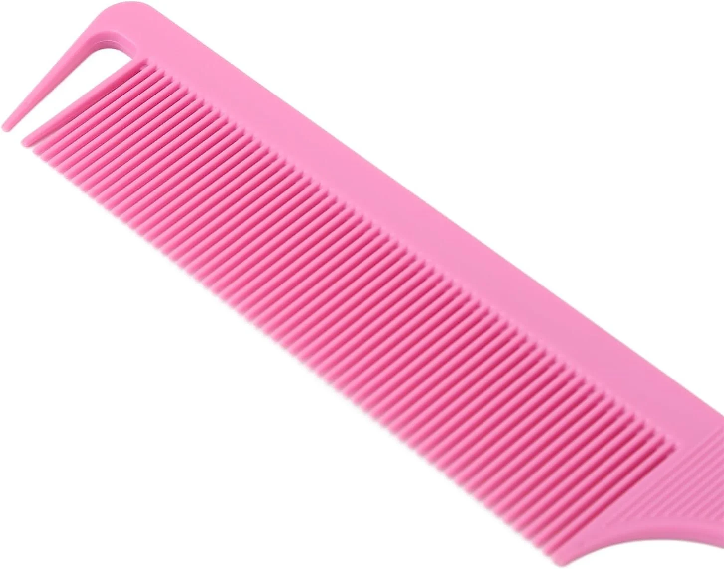 شانه های تقسیم مو جیاوو، دسته ارگونومیک مقاوم در برابر حرارت، شانه های دم موشی ضد الکتریسیته ساکن با دندانه های ظریف برای سالن آرایش شانه های تقسیم مو جیاوو، دسته ارگونومیک مقاوم در برابر حرارت، شانه های دم موشی ضد الکتریسیته ساکن با دندانه های ظریف برای سالن آرایش