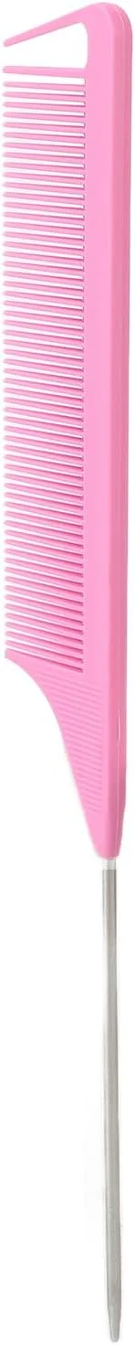 شانه های تقسیم مو جیاوو، دسته ارگونومیک مقاوم در برابر حرارت، شانه های دم موشی ضد الکتریسیته ساکن با دندانه های ظریف برای سالن آرایش شانه های تقسیم مو جیاوو، دسته ارگونومیک مقاوم در برابر حرارت، شانه های دم موشی ضد الکتریسیته ساکن با دندانه های ظریف برای سالن آرایش