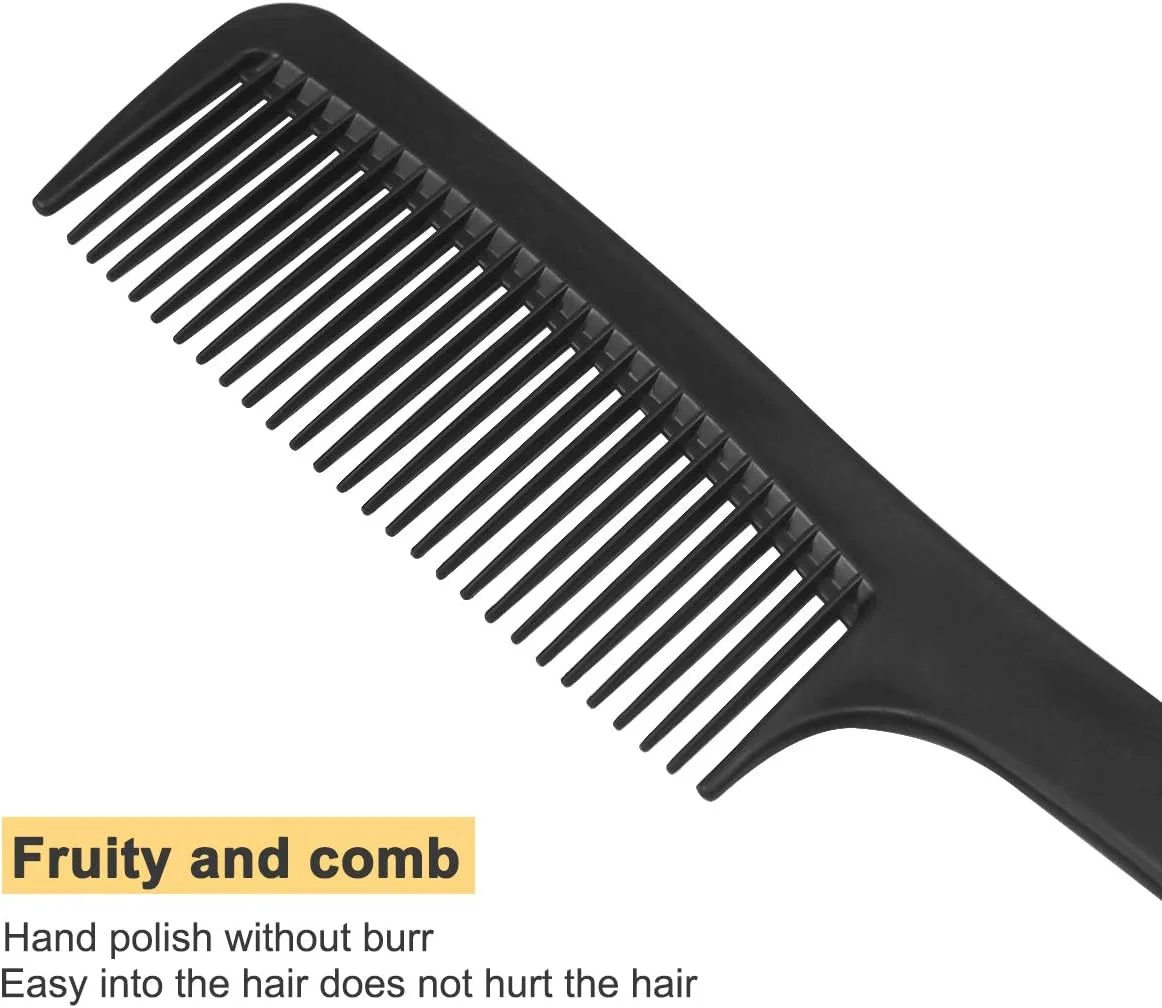 مجموعه 10 عددی شانه مو شامل شانه دندانه پهن، شانه ضد الکتریسیته ساکن آرایشگری، شانه حالت دهنده مو ظریف، شانه حرفه ای آرایشگری، شانه های باز کننده گره مو، شانه دم موشی برای موهای بلند، خیس، ضخیم، فر، مناسب آقایان، بانوان، سالن و منزل مجموعه 10 عددی شانه مو شامل شانه دندانه پهن، شانه ضد الکتریسیته ساکن آرایشگری، شانه حالت دهنده مو ظریف، شانه حرفه ای آرایشگری، شانه های باز کننده گره مو، شانه دم موشی برای موهای بلند، خیس، ضخیم، فر، مناسب آقایان، بانوان، سالن و منزل